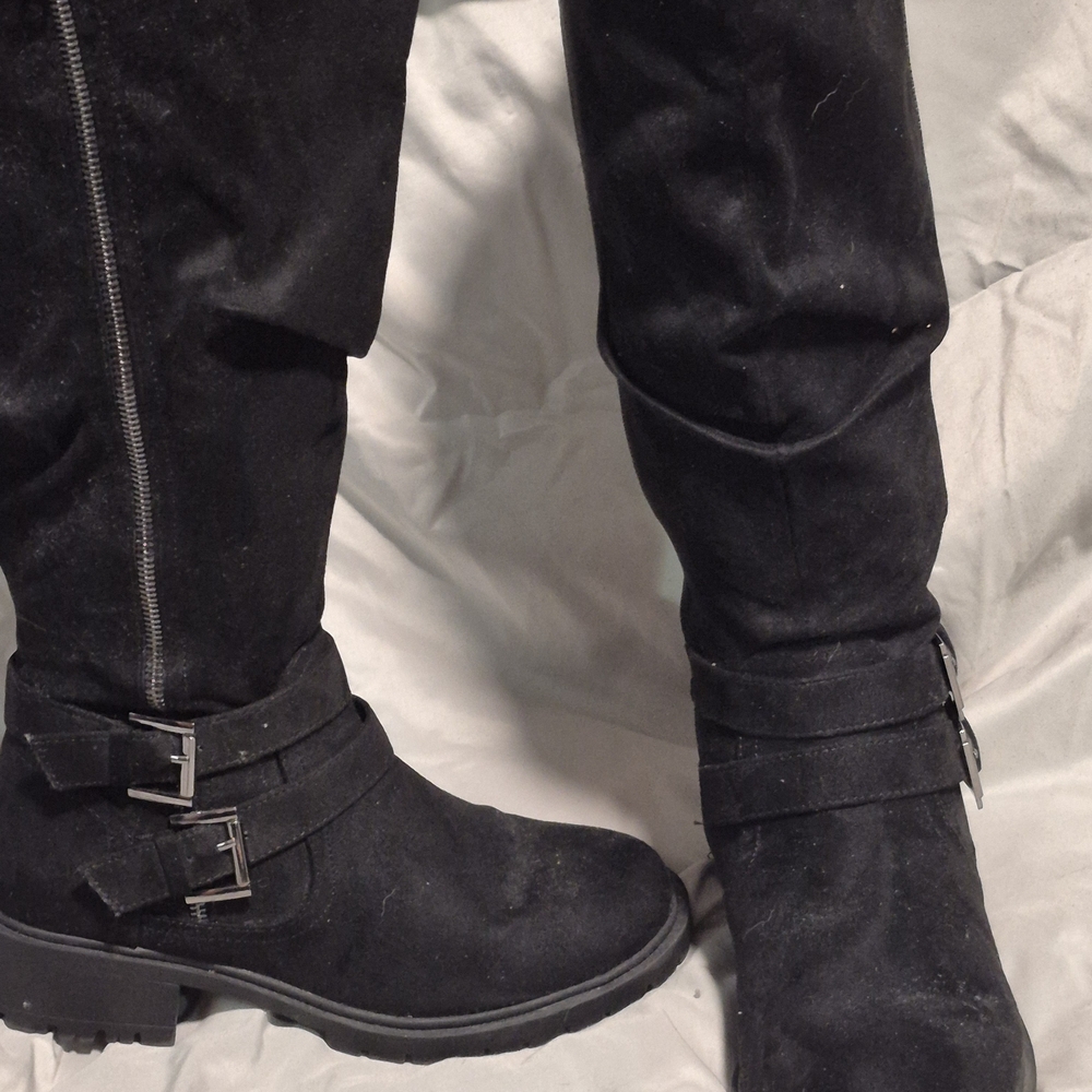 Torrid Black Knee High Boots